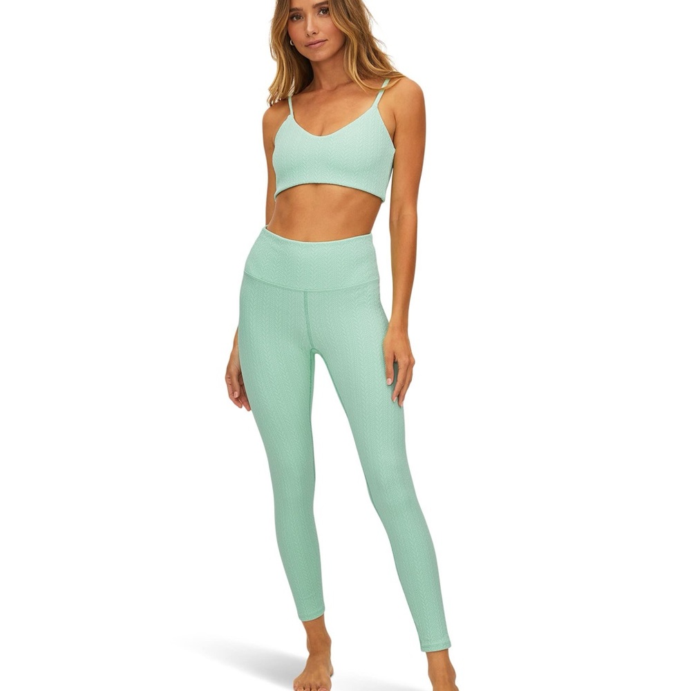 BEACH RIOT Crème de Knit  Piper Leggings Size Small